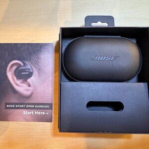 Bose Sport Open Earbuds — True Wireless Open Ear Headphones - Black
